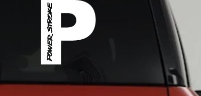 Powerstroke Diesel Big P Off Road Car or Truck Window Vinyl Decal Sticker