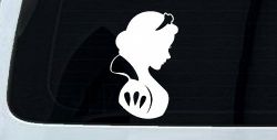 Snow White Princess Car or Truck Window Decal Sticker