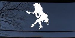 Hula Girl Dancing Car or Truck Window Decal Sticker