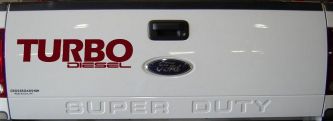 Turbo Diesel Off Road Car or Truck Window Decal Sticker (Purple Red)