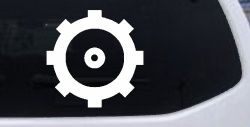 US Navy ENGINEMAN Insignia Symbol Military Car or Truck Window Decal Sticker