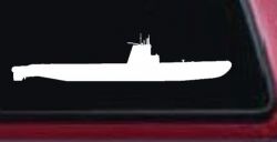 US Navy Balao Class Submarine Military Car or Truck Window Decal Sticker
