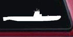 US Navy Balao Class Submarine Military Car or Truck Window Decal Sticker