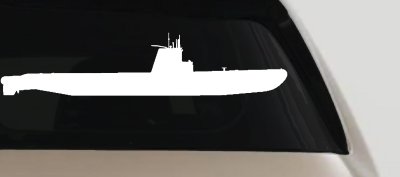 US Navy Balao Class Submarine Military Car or Truck Window Vinyl Decal Sticker