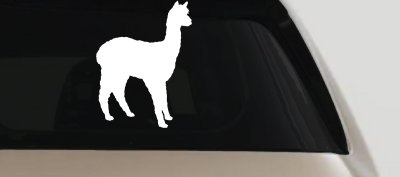 Alpaca Car or Truck Window Vinyl Decal Sticker
