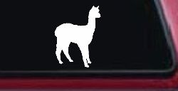 Alpaca Car or Truck Window Decal Sticker
