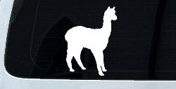 Alpaca Car or Truck Window Decal Sticker