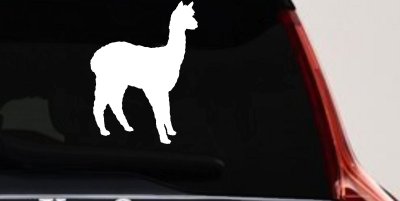 Alpaca Car or Truck Window Vinyl Decal Sticker