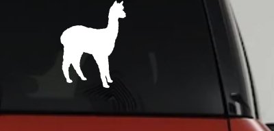 Alpaca Car or Truck Window Vinyl Decal Sticker