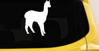 Alpaca Car or Truck Window Vinyl Decal Sticker