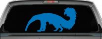 Anteater Ant Eater Car or Truck Window Decal Sticker (Sky Blue)