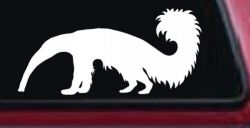 Anteater Ant Eater Car or Truck Window Decal Sticker