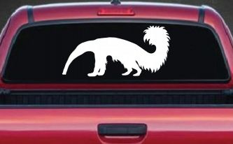 Anteater Ant Eater Car or Truck Window Decal Sticker
