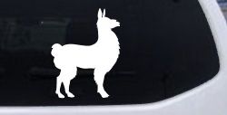 Llama Car or Truck Window Decal Sticker