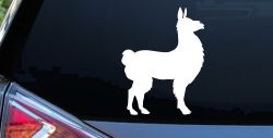 Llama Car or Truck Window Decal Sticker