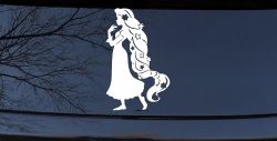 Rapunzel Car or Truck Window Decal Sticker