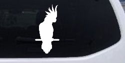 Cockatoo Bird Car or Truck Window Decal Sticker