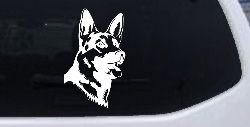 German Shepherd Dog Car or Truck Window Decal Sticker
