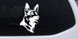 German Shepherd Dog Car or Truck Window Decal Sticker