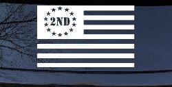 US United States Flag 2nd Amendment Pro Gun Guns Car or Truck Window Decal Sticker
