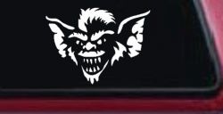 Stripe The Leader or Head Gremlin Car or Truck Window Decal Sticker