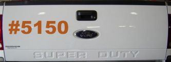 Hashtag 5150 Police code for Crazy Funny Car or Truck Window Decal Sticker (Nut Brown)