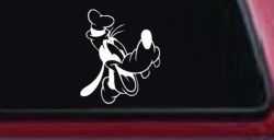 Goofy The Dog Laughing Cartoons Car or Truck Window Decal Sticker