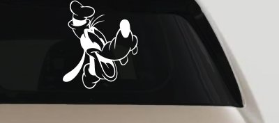 Goofy The Dog Laughing Cartoons Car or Truck Window Vinyl Decal Sticker