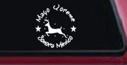 Mayo Yoreme Sonora Mexico Car or Truck Window Decal Sticker