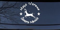 Mayo Yoreme Sonora Mexico Car or Truck Window Decal Sticker
