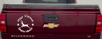 Mayo Yoreme Sonora Mexico Car or Truck Window Decal Sticker (White)