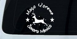 Mayo Yoreme Sonora Mexico Car or Truck Window Decal Sticker