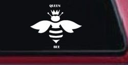 Queen Bee Homey Bee Car or Truck Window Decal Sticker