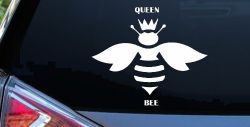 Queen Bee Homey Bee Car or Truck Window Decal Sticker