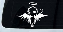Fallen Angel Gothic Halloween Car or Truck Window Decal Sticker