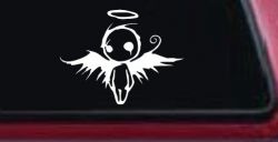 Fallen Angel Gothic Halloween Car or Truck Window Decal Sticker