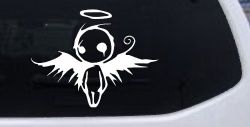 Fallen Angel Gothic Halloween Car or Truck Window Decal Sticker