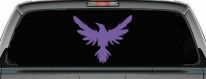 Raven Crow Car or Truck Window Decal Sticker (Purple)