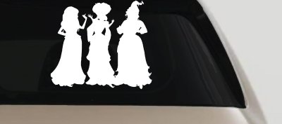Sanderson Sisters Gothic Halloween Car or Truck Window Vinyl Decal Sticker