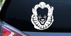 IT Clown Pennywise Gothic Halloween Car or Truck Window Decal Sticker