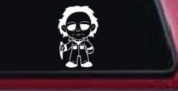 Baby Kid Michael Myers Halloween Gothic Halloween Car or Truck Window Decal Sticker