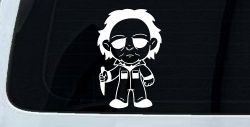 Baby Kid Michael Myers Halloween Gothic Halloween Car or Truck Window Decal Sticker