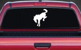 Ford Bronco Horse Off Road Car or Truck Window Decal Sticker