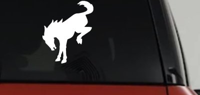 Ford Bronco Horse Off Road Car or Truck Window Vinyl Decal Sticker