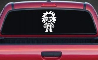 Baby Kid Beetlejuice Gothic Halloween Car or Truck Window Decal Sticker