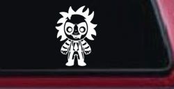 Baby Kid Beetlejuice Gothic Halloween Car or Truck Window Decal Sticker