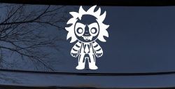 Baby Kid Beetlejuice Gothic Halloween Car or Truck Window Decal Sticker