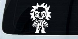 Baby Kid Beetlejuice Gothic Halloween Car or Truck Window Decal Sticker