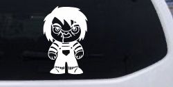 Baby Kid Chucky Doll Gothic Halloween Car or Truck Window Decal Sticker