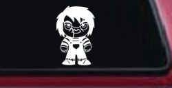 Baby Kid Chucky Doll Gothic Halloween Car or Truck Window Decal Sticker